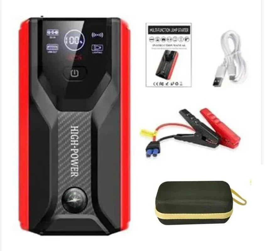Rozrusznik Samochodowy 12V 28000mAh - Przenośna Ładowarka Powerbank