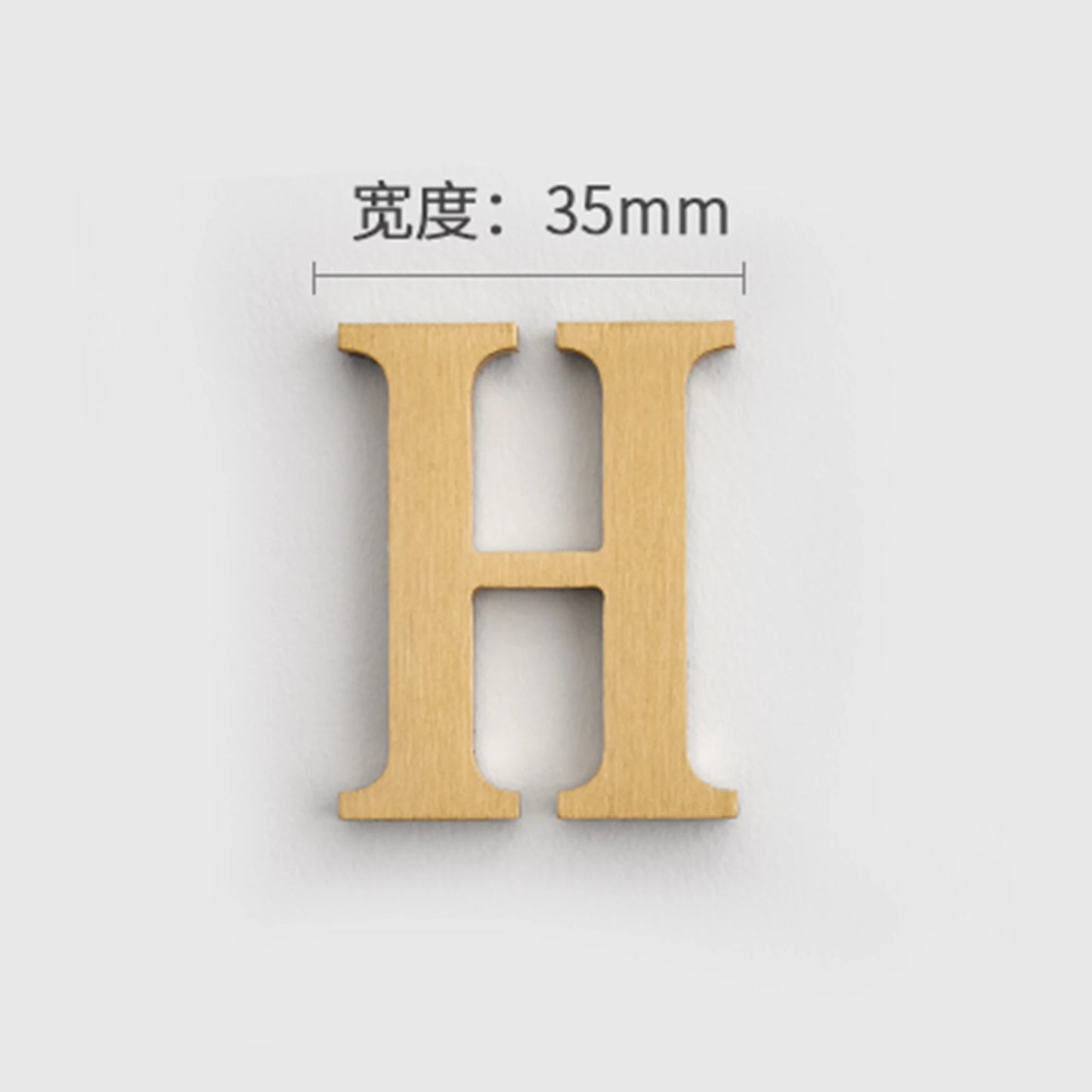 Mosiężne Numery Domowe i Litery - Samoprzylepne Znaki Ścienne 0-9 A-Z Złote