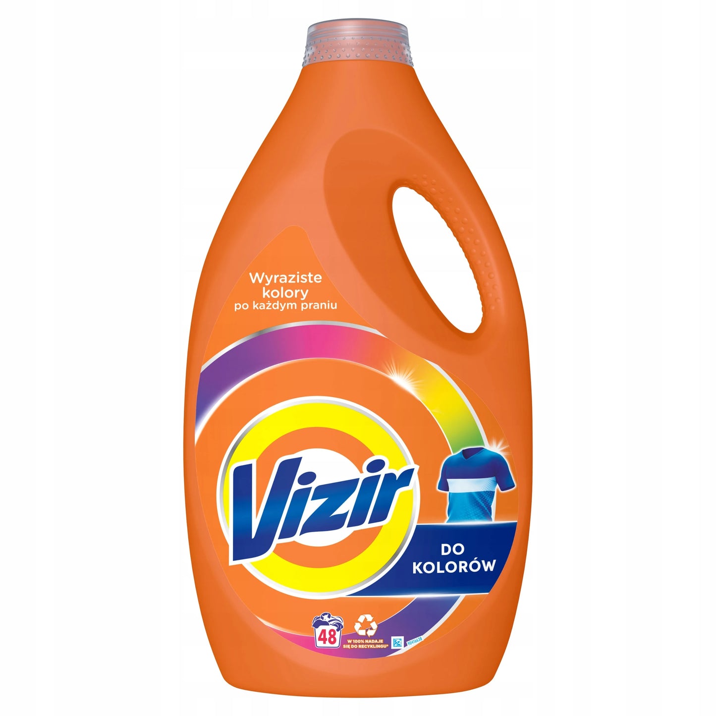 Vizir concentrated color washing gel 48 washes 2.4L dense efficient