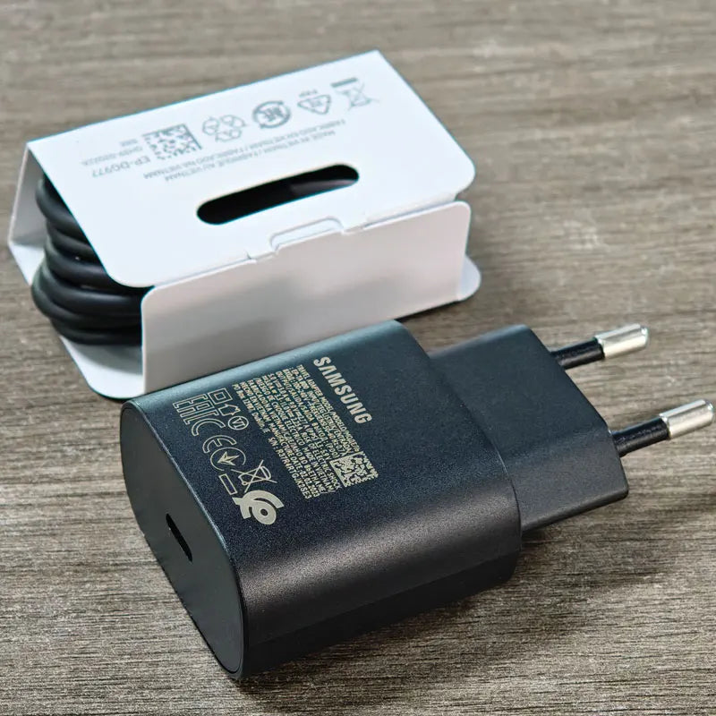 Samsung 25W Super Fast Charger PD - Galaxy A16-A56 S25 S24 S23 Z Flip Fold 7