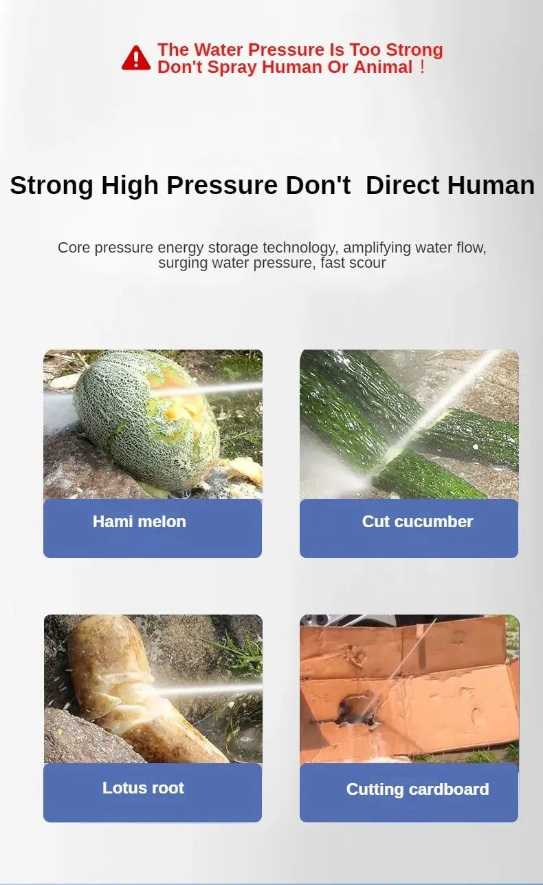 Myjka Elektryczna 3000W 220V - Powerful High Pressure Car Washer Home Floor Cleaner