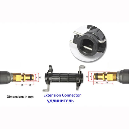 Wąż Wysokociśnieniowy Karcher K2-K7 - Adapter Złącze Pipe Connector Akcesoria