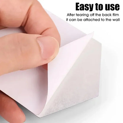 Naklejki Lustrzane Heksagon Akryl - Złote Srebrne Mozaika Samoprzylepne DIY