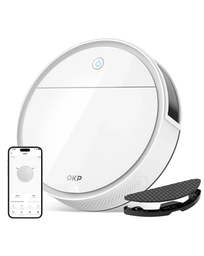 Robot Odkurzający OKP K5P 500Pa WiFi - Samoładujący