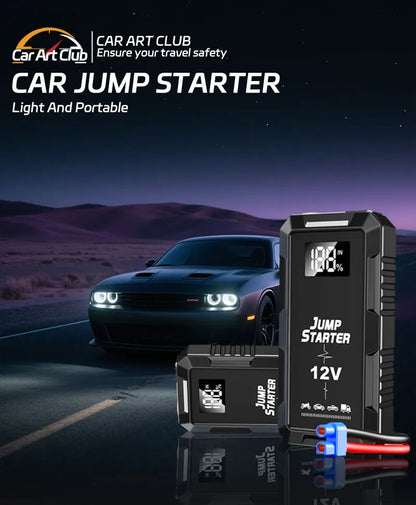 Rozrusznik Awaryjny 12V 6000mAh - Przenośny Powerbank z Oświetleniem