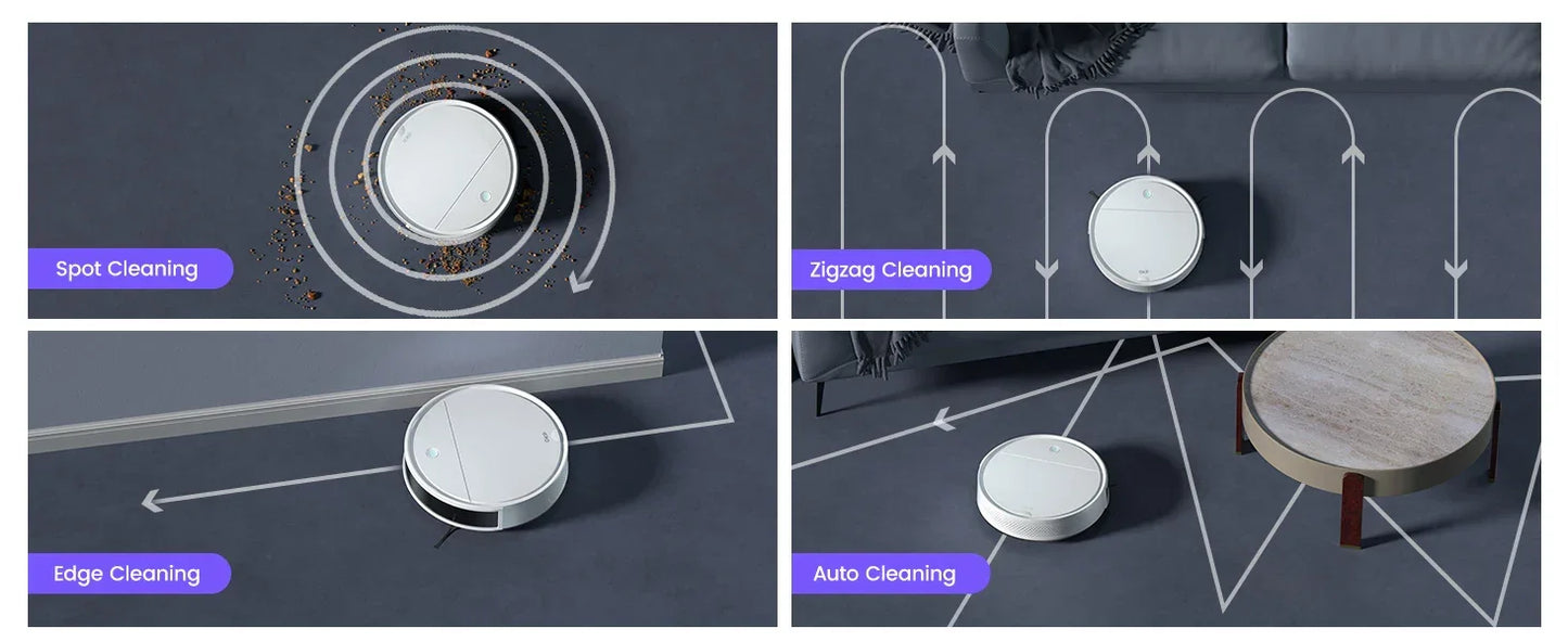 Robot Odkurzający OKP K5P 500Pa WiFi - Samoładujący