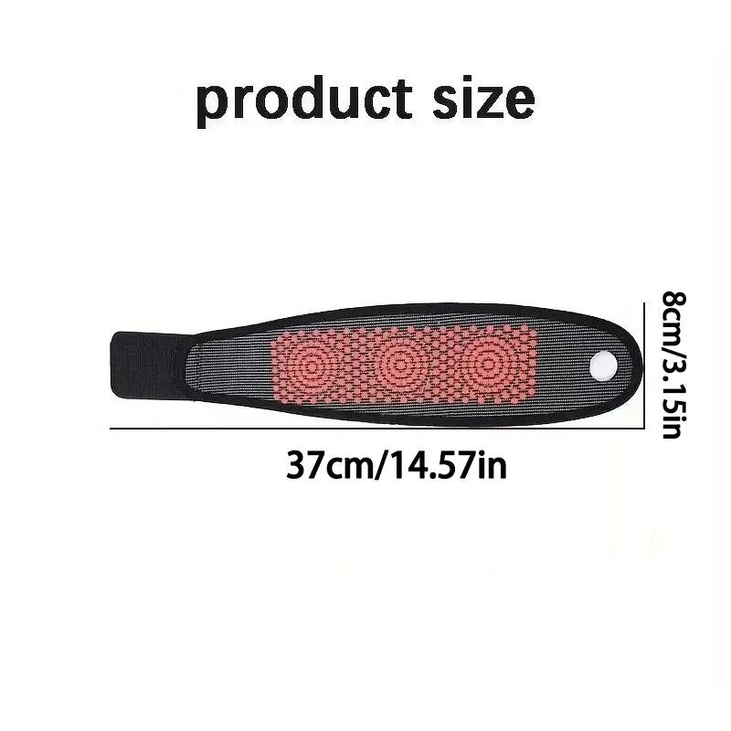 Samonagrzewająca Opaska na Nadgarstek z Terapią Magnetyczną - Kompresja i Ulga w Bólu