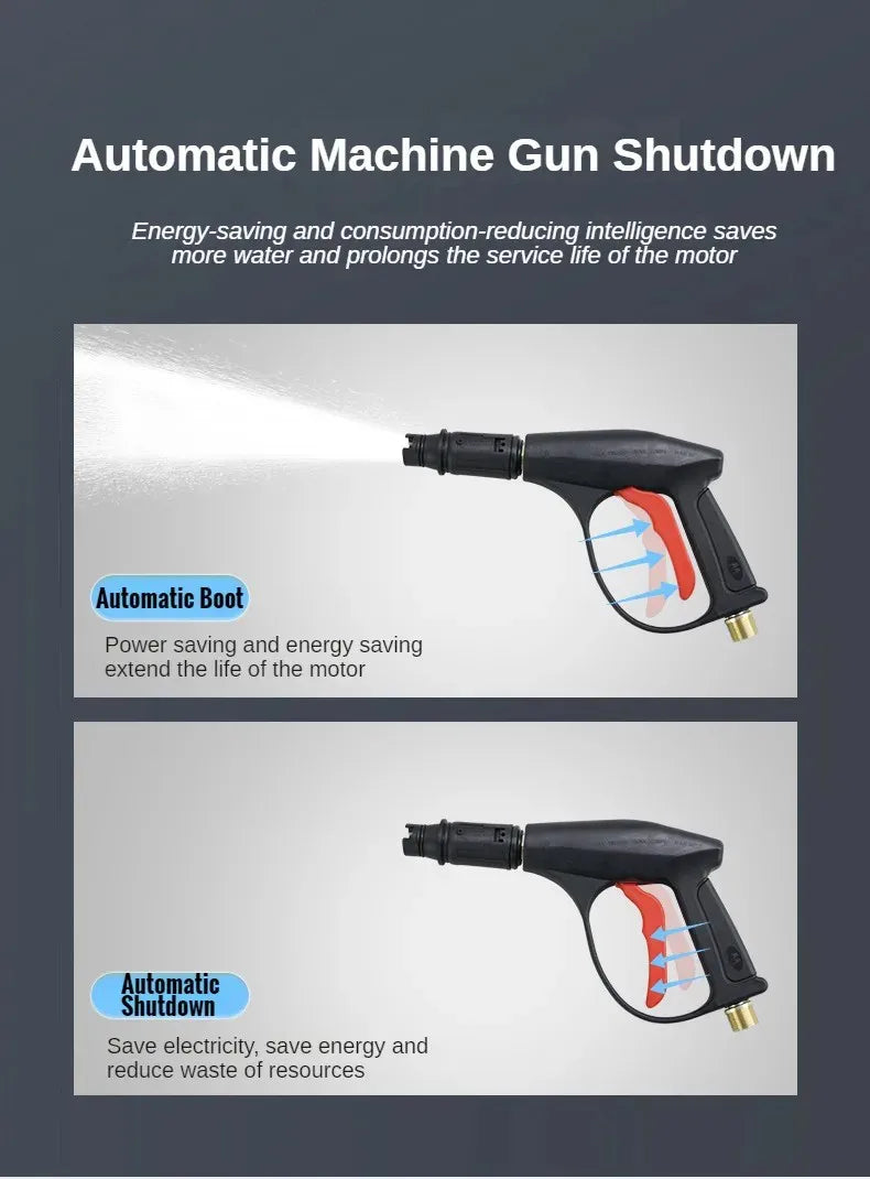 Myjka Elektryczna 3000W 220V - Powerful High Pressure Car Washer Home Floor Cleaner