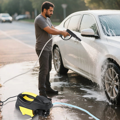 Myjka Ciśnieniowa 4800W 200Bar - Profesjonalna Przenośna Myjnia Samochodowa