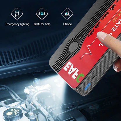 Rozrusznik Samochodowy 600A - Przenośny Booster Benzyna Diesel 12V