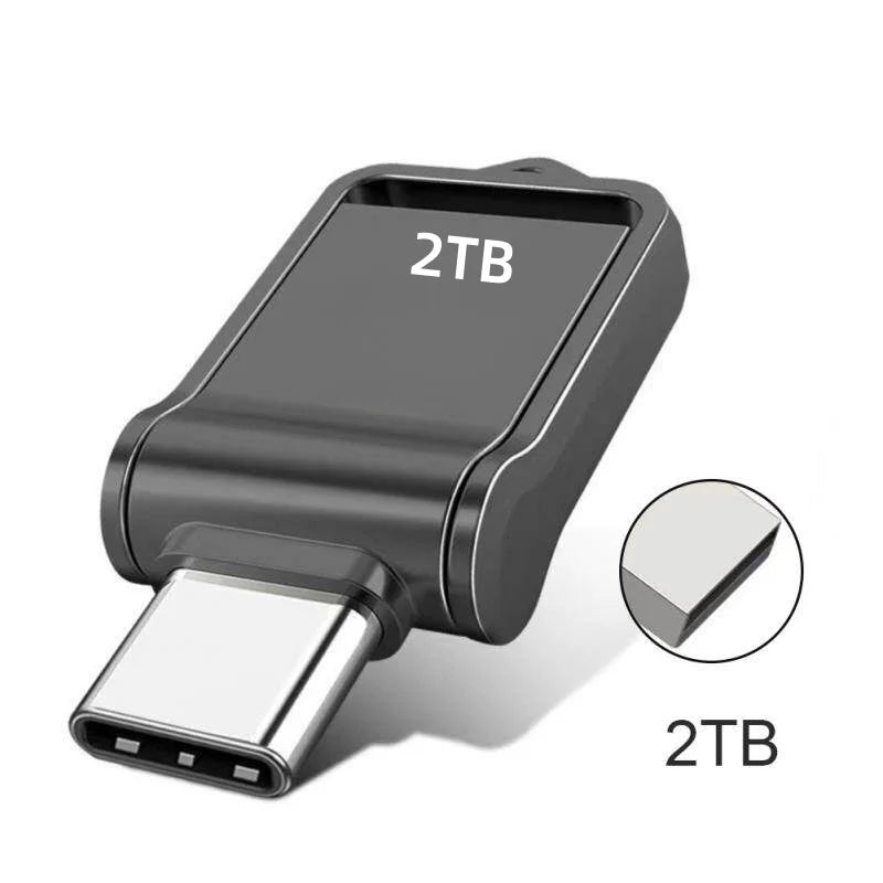 Pendrive USB 3.2 Type-C 128GB-2TB - Szybki Dual Interfejs dla Telefonu i Komputera 2025