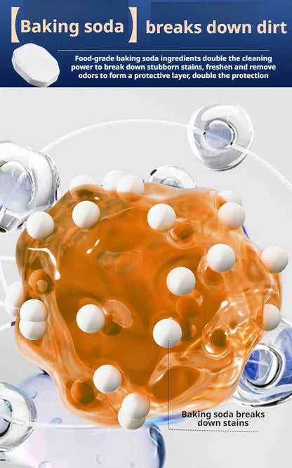 Washing Machine Cleaner Effervescent Tablets Deep Cleaning Washer Stains Detergent Laundry Tub Safe Deodorizer Household Tools