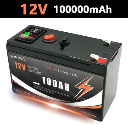 Bateria LiFePO4 12V 150Ah Litowa - 4000+ Cykli do Paneli Solarnych UPS Kajaków