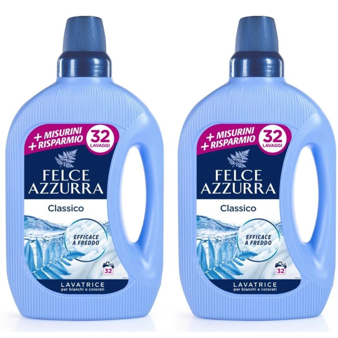 Washing liquid Felce Azzurra Lavatrice Classico 32 washes 2x1, 59L