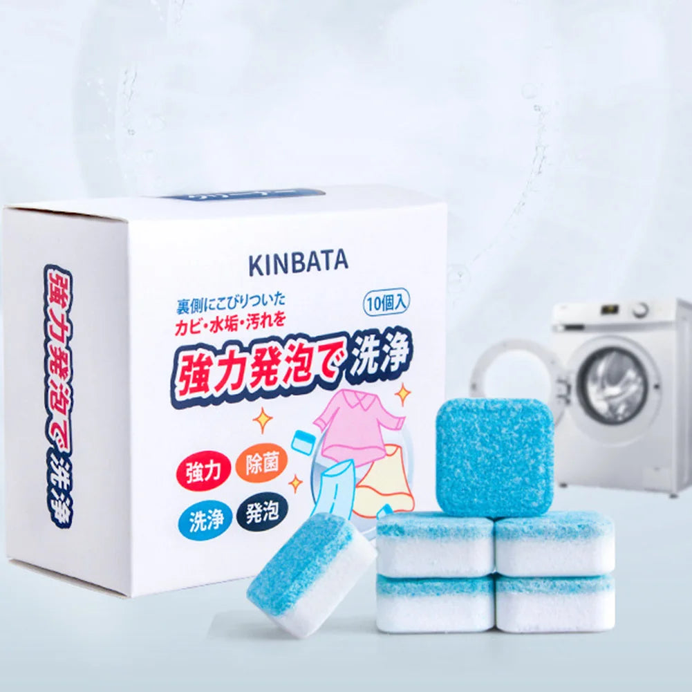 Washing Machine Cleaner Effervescent TabletsTank Cleaning Agent Drum Type Deodorant Remove Stain Detergent