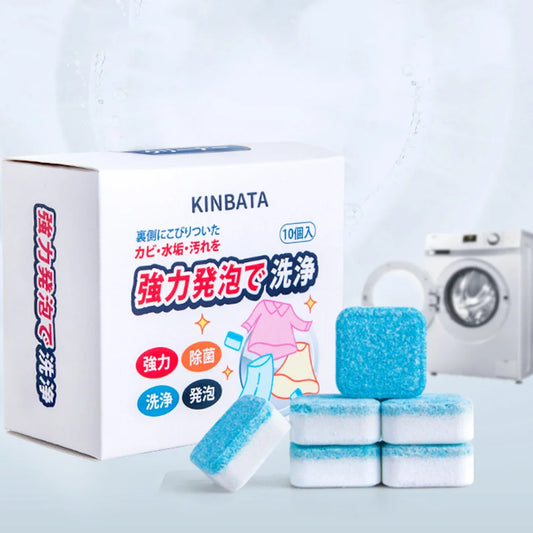 Washing Machine Cleaner Effervescent TabletsTank Cleaning Agent Drum Type Deodorant Remove Stain Detergent