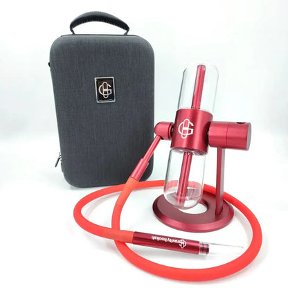 Fajka Grawitacyjna 11.4″ Metal - Podwójna Hookah Shisha z Torbą