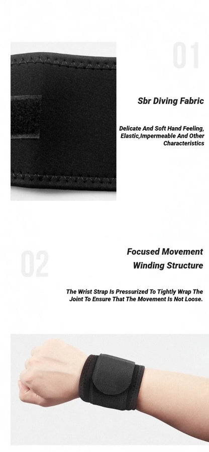 Adjustable Fitness Strength Bandage Hand Wrist Straps Sports Wristbands Support Gym Wraps Brace Wrist-Band