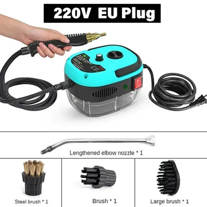 Myjka Parowa Ręczna - Steam Cleaner do Samochodu Domu Klimatyzacji Kuchni Silnika