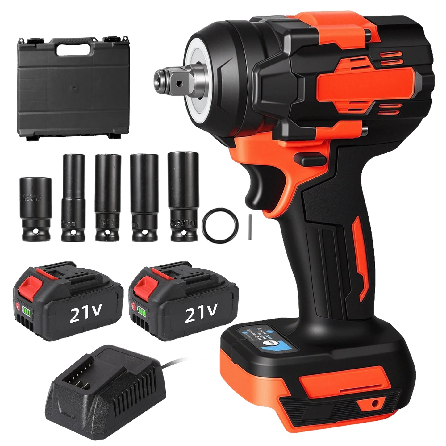 Klucz Udarowy 3000N.m 1/2" Brushless - Makita 18-21V Bezprzewodowy Variable Speed