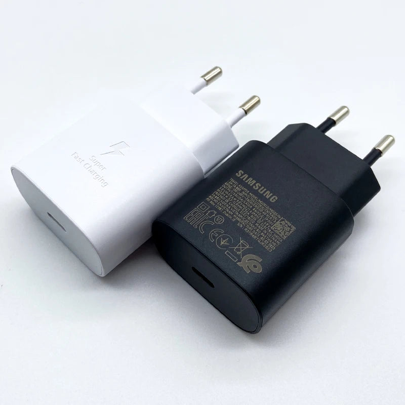 Samsung 25W Super Fast Charger PD - Galaxy S24 S23 S22 A55 A35 FE Oryginalna