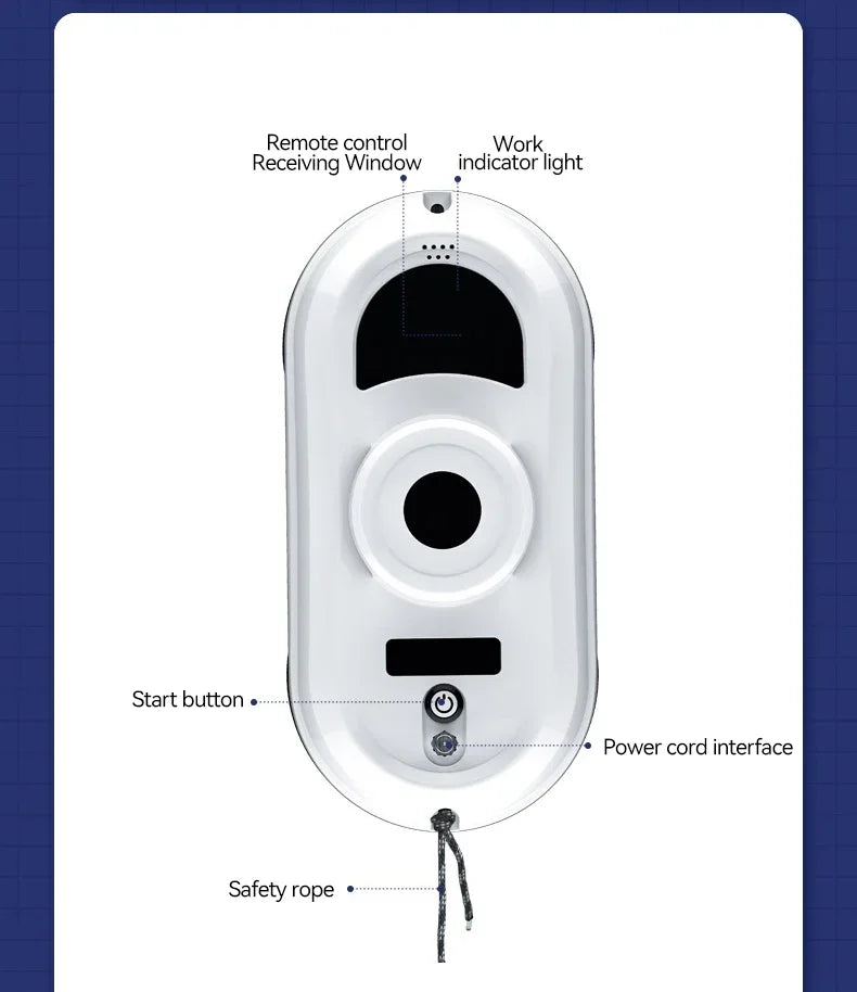 Robot do Mycia Okien DIVEDEER - Wersja Podstawowa