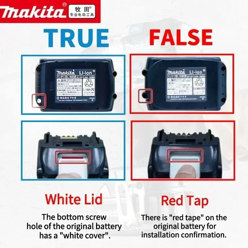 Bateria Makita 18V BL1860B 6.0Ah - Zamiennik BL1850B LXT400 Akumulator