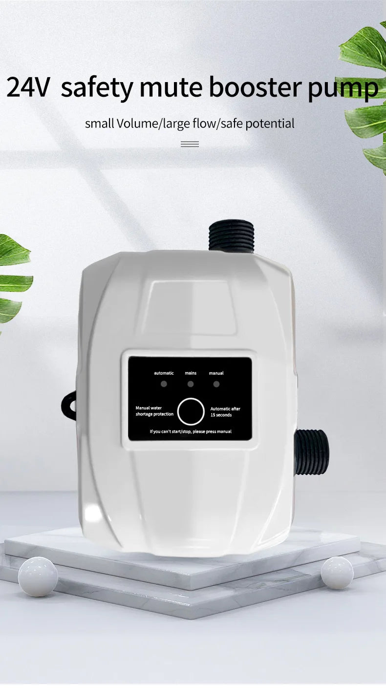 Pompa Prysznicowa 24V Automatyczna - Zwiększenie Ciśnienia Wody w Domu