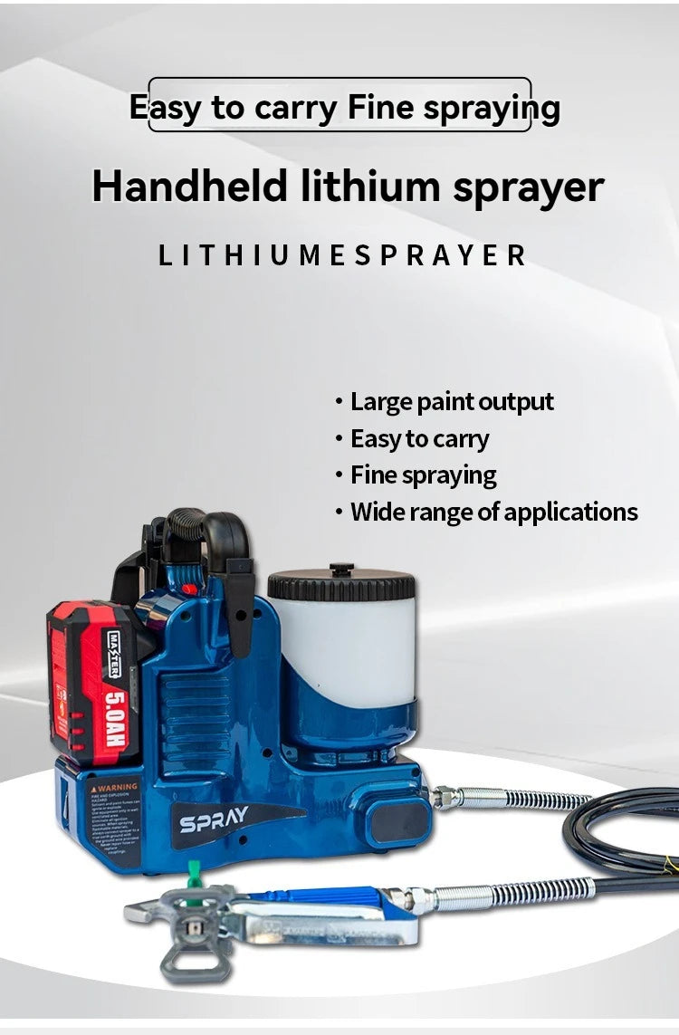 Opryskiwacz Farby Elektryczny Makita 18V - Airless Latex Paint Sprayer Bezprzewodowy