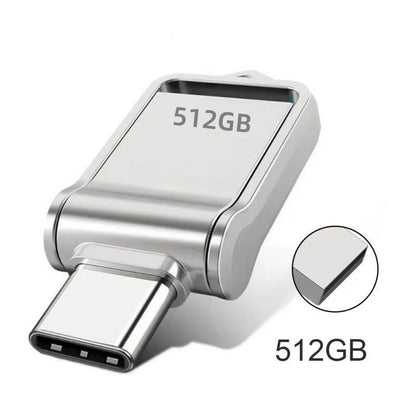 Pendrive USB 3.2 Type-C 128GB-2TB - Szybki Dual Interfejs dla Telefonu i Komputera 2025