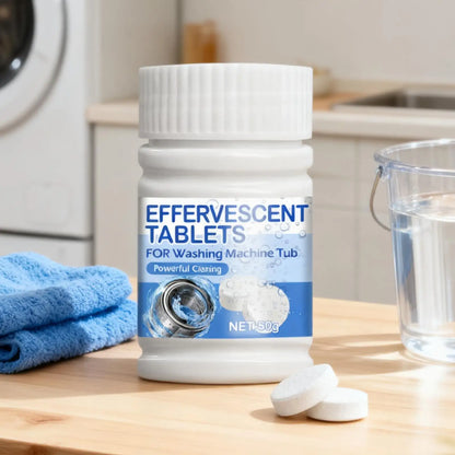 Washing Machine Cleaner Washing Machine Effervescent Stain Remover Washer Stains Cleaner For Laundry Bathroom Kitchen Sink