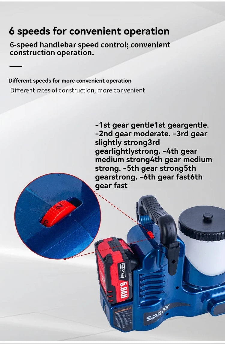 Opryskiwacz Farby Elektryczny Makita 18V - Airless Latex Paint Sprayer Bezprzewodowy