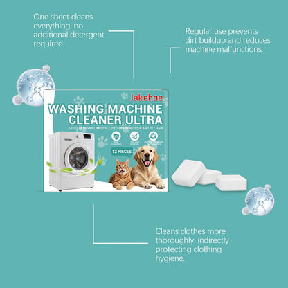 Washing Machine Cleaning Tablet Gentle Stain Limescale Removal Household Front-Load Washing Machine Keep Machine Clean Protected