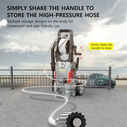 YOHON High Pressure Speed Wash Machine 1600W Induction Motor Multi - Water Source Car Cleaning Powerful Washer 3–7 Days Delivery