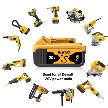 Bateria DeWALT 18V/20V XR Li-Ion 6.0Ah/5.0Ah - Ładowarka DCB205 DCB206 DCB202