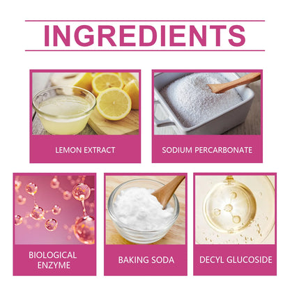 Jakehoe Clothing Stain Remover Effervescent Tablets for Household Clothing Stain Remover, Fragrance Retention, and Cleaning