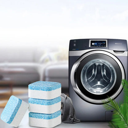 Washing Machine Cleaner Tablets Deep Cleaning Tablet for Washing Machines Safe Deodorizer Cleans Inside Drum Laundry Tub Seal