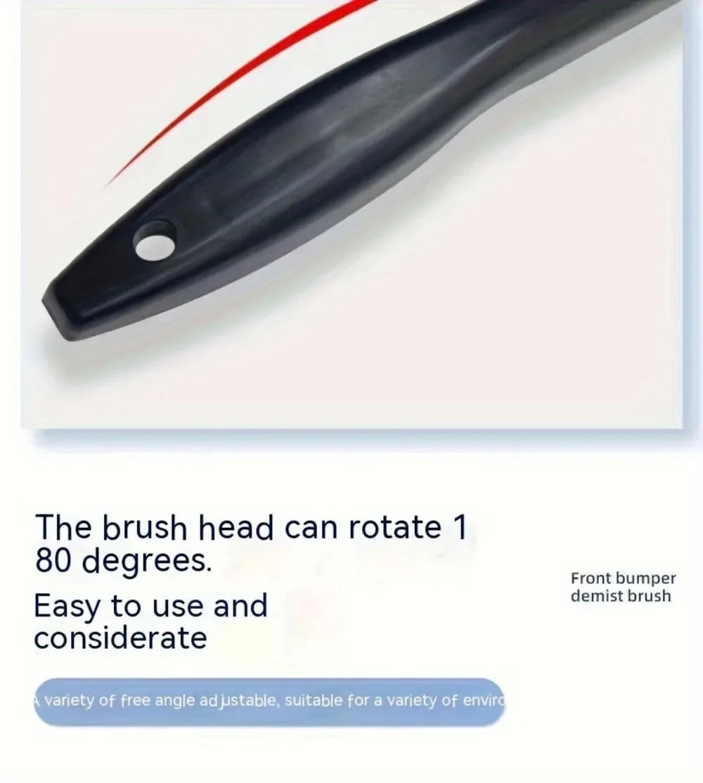 Szczotka do Czyszczenia Szyb Samochodowych - Zestaw z Gąbką i Ściągaczką