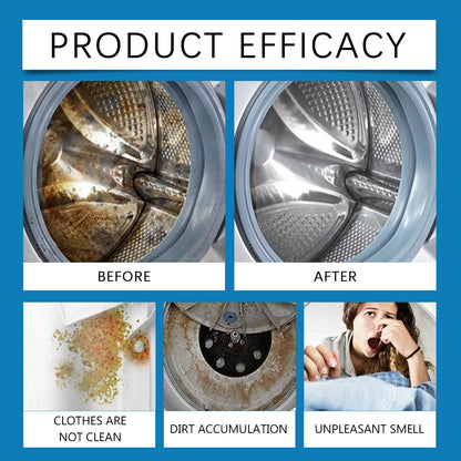 Washing Machine Descaling Cleaning Tablet Household Drum Washing Machine Cleaning Odor Dirt Cleaning Tablet Household