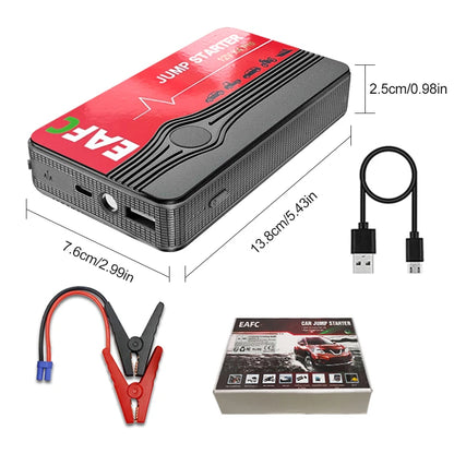 Rozrusznik Samochodowy 600A - Przenośny Booster Benzyna Diesel 12V