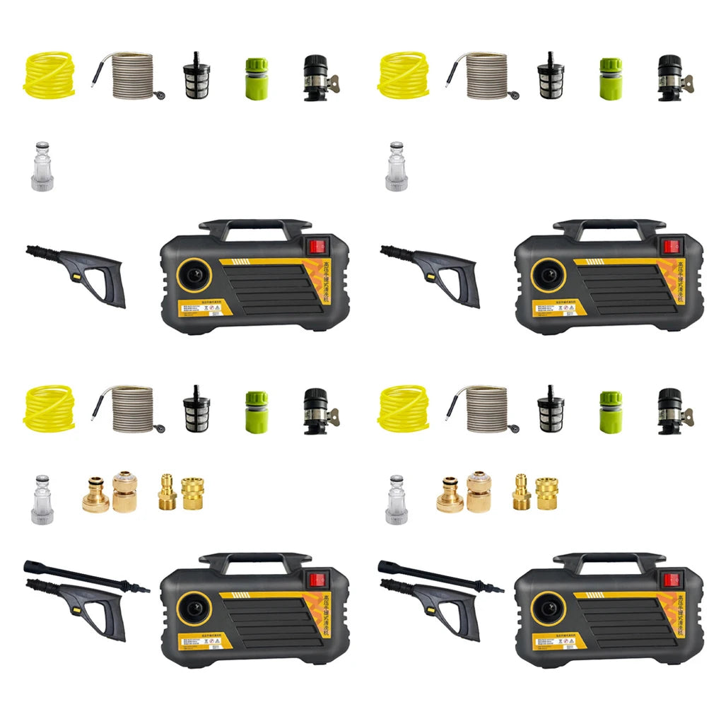 Myjka Ciśnieniowa Elektryczna 3000W 220V/110V - Przenośna do Mycia Auta i Ogrodu