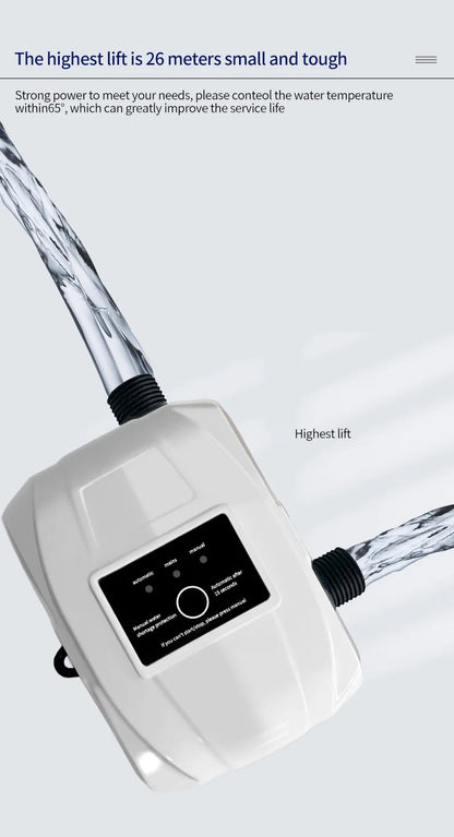 Pompa Prysznicowa 24V Automatyczna - Zwiększenie Ciśnienia Wody w Domu