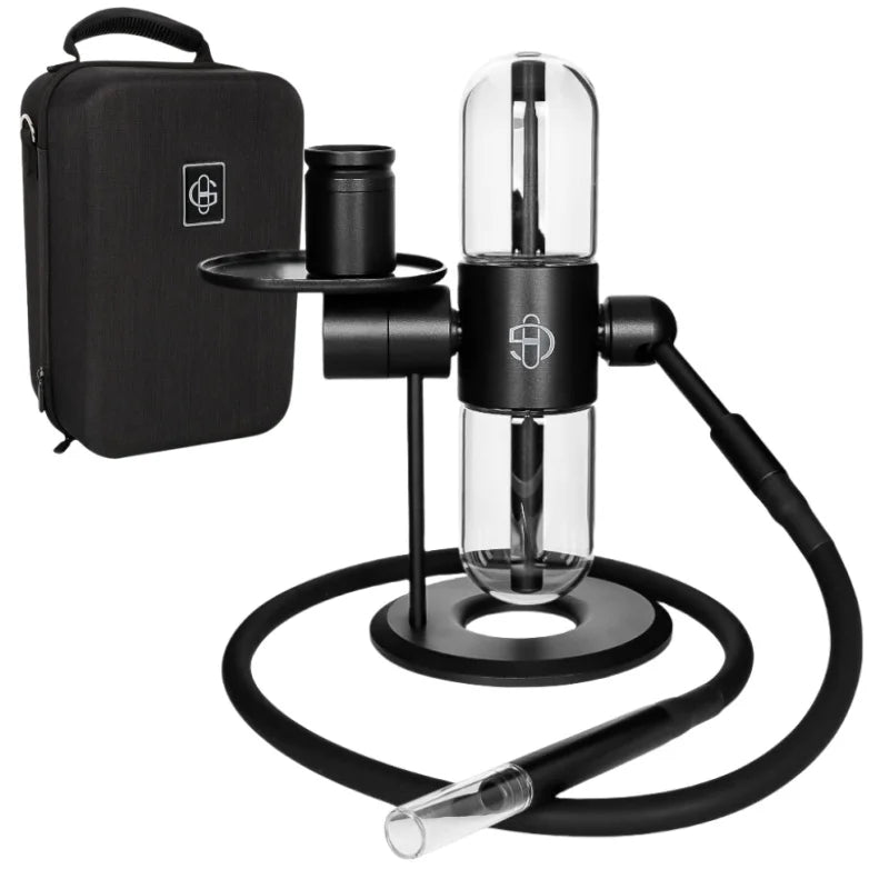 Fajka Grawitacyjna 11.4″ Metal - Podwójna Hookah Shisha z Torbą