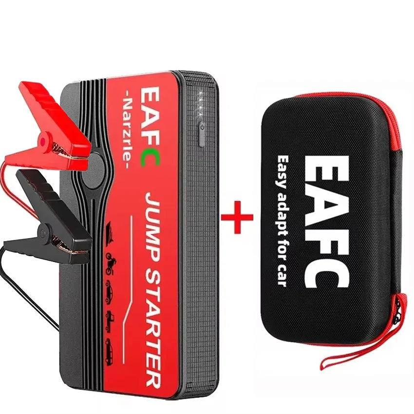Rozrusznik Samochodowy EAFC 600A-2000A - Jump Starter Powerbank 12V Booster