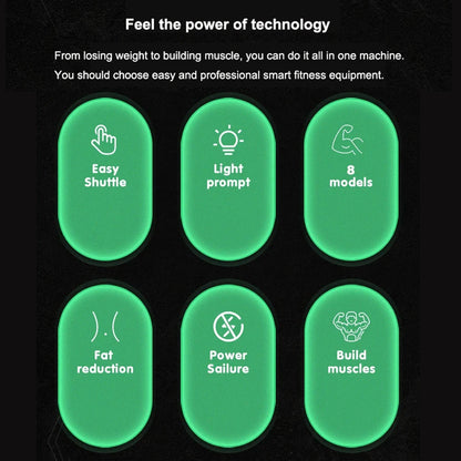 USB Rechargeable Abdominal Muscle Trainer Portable Abdominal Muscle Massager Electronic Training Belt Exercise Fitness Equipment