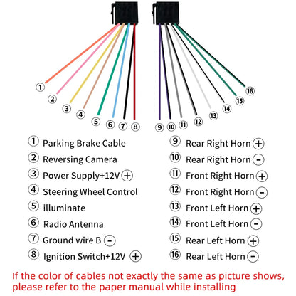 Radio 7 Carplay Android Auto - 1 Din Multimedia Player HD Touch Screen FM Bluetooth MirrorLink
