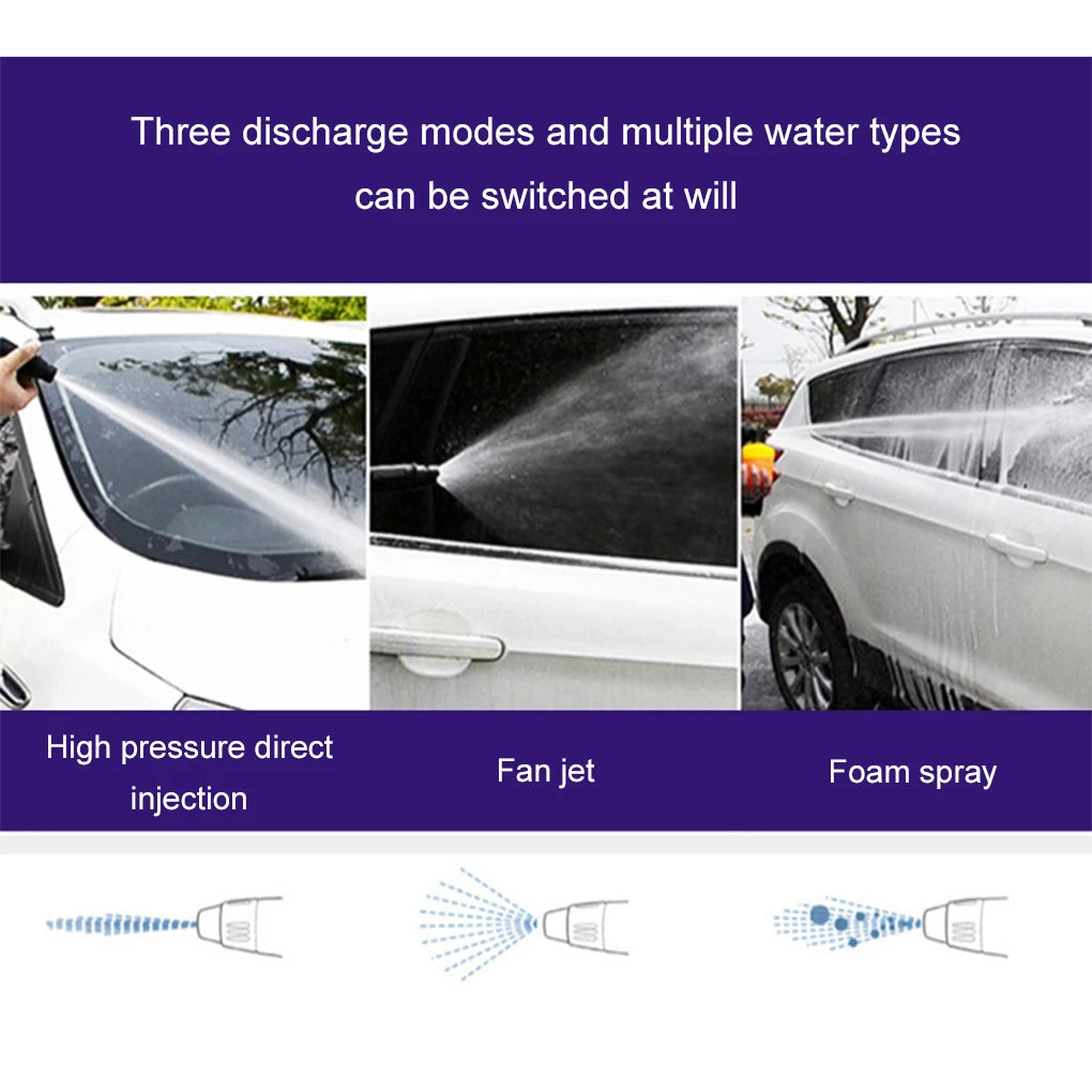 Myjka Ciśnieniowa Elektryczna 3000W 220V/110V - Przenośna do Mycia Auta i Ogrodu