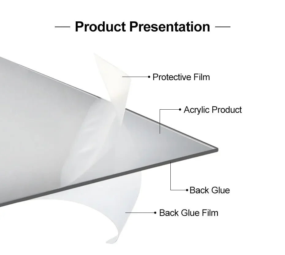 Naklejki Lustrzane Heksagon 6/12szt 3D - Akrylowe Samoprzylepne Dekoracje Ścienne