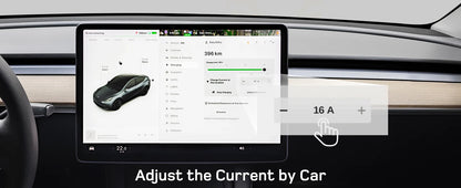 Wallbox Mobilny 11kW/22kW CEE Type 2 - Ładowarka EV 16A/32A 3-Fazy RFID WiFi