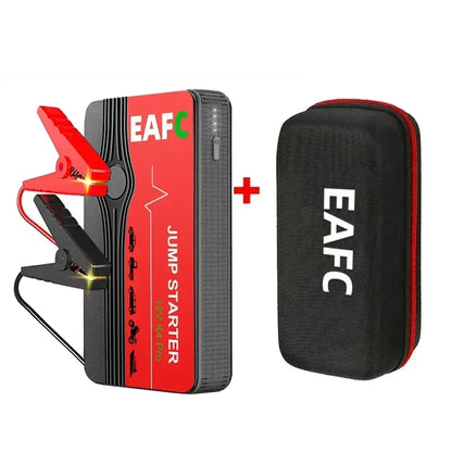 Rozrusznik EAFC 600A 12V - Jump Starter z Latarką LED SOS Powerbank